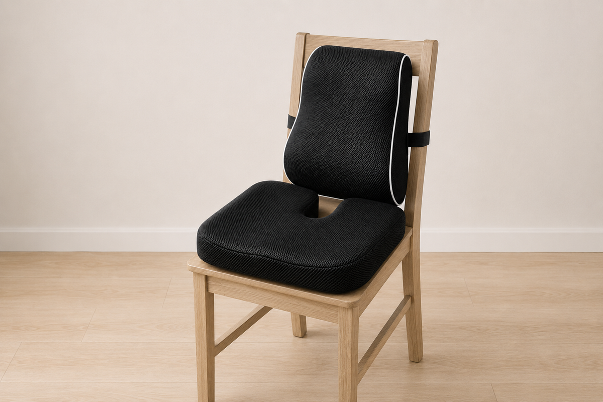 Le coussin posé sur un canapé à la maison