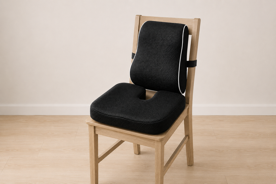 Le coussin posé sur un canapé à la maison