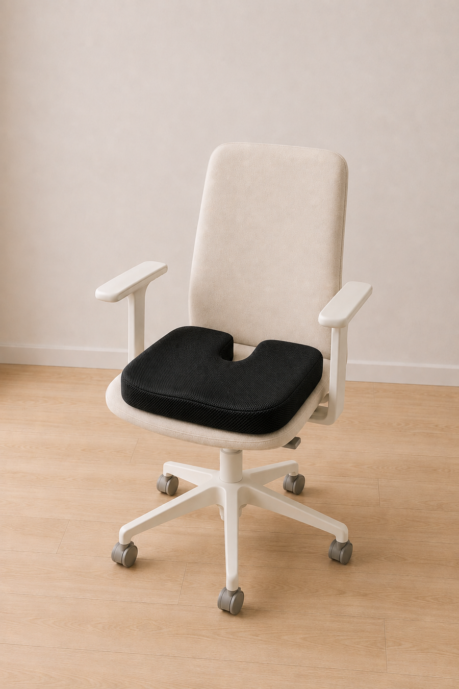 Assise équipée avec un seul coussin